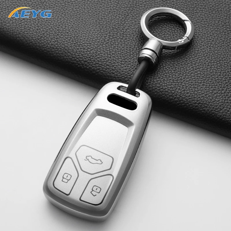 Nueva funda suave de TPU para llave remota de coche, carcasa para Audi A4 B9 A5 A6 8S 8W Q5 Q7 4M S4 S5 S7 TT TTS TFSI RS, accesorios protectores