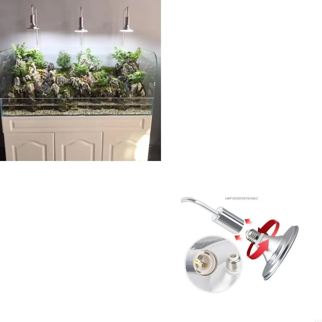 

X4YE 20/40 Вт Аквариумы светодиодный свет вода трава аквариумы лампочка освещение для 2SS202806 E27 лампы лампы для роста