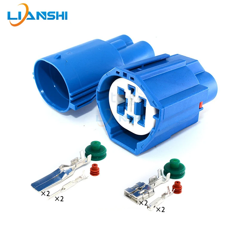 1set 4pin 7282-8497-90 7283-8497-90 Car Wire Harness Electrical Connector Plug Socket for Cooling Fan DJ7049Y-1.5/9.5-11/21
