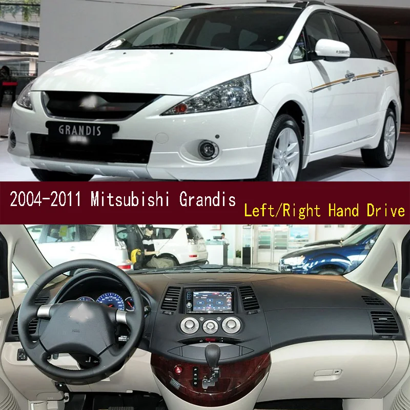 

For 2004-2011 Mitsubishi Grandis Dashmat Dash Mat Dashboard Cover Instrument Panel Sunscreen Pad Ornaments