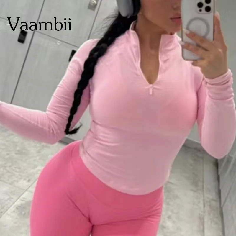 

Impact Half Zippy Long Sleeve Breathable Running Sports Cycling Top Quick Dry Stand Up Collar Fitness Jacket For Women