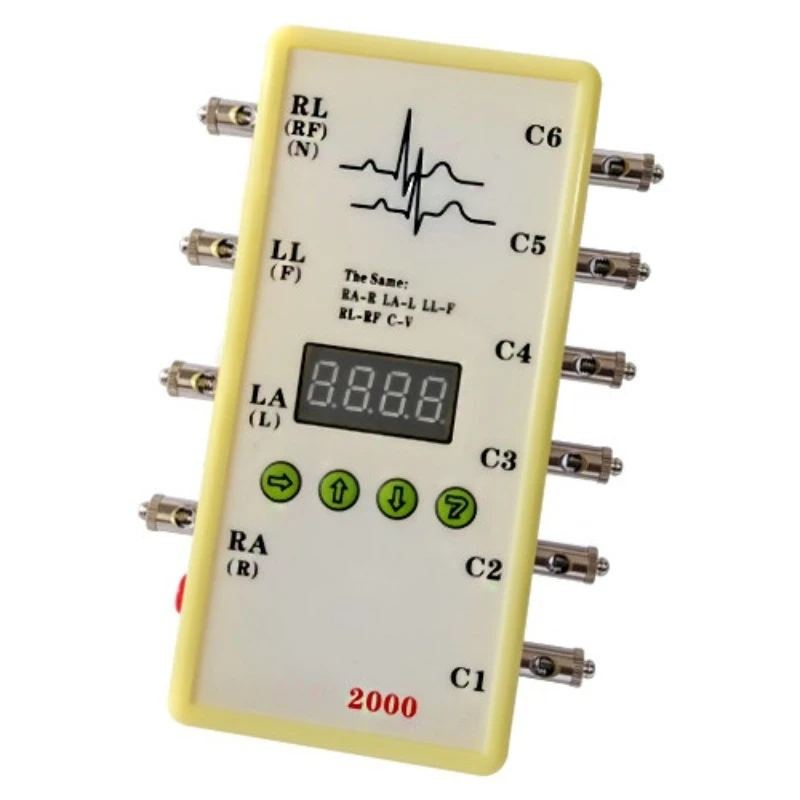 2000D ECG Signal Generator - Cardiac Simulator & Waveform Emulator for Medical Device Testing
