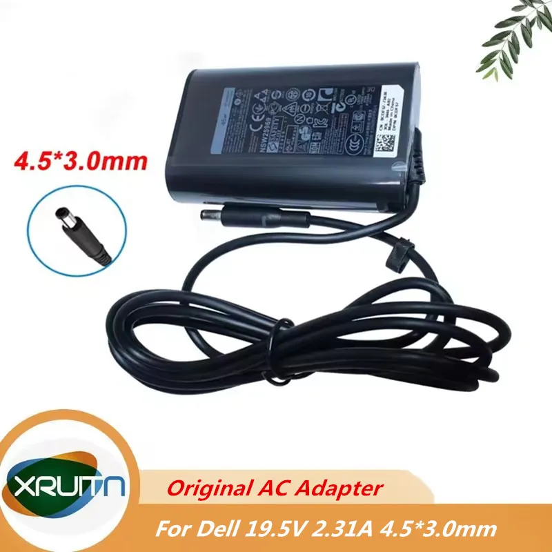 

Genuine AC Adapter Charger For DELL 19.5V 2.31A 45W 4.5x3.0mm LA45NM131 DA45NM131 Laptop Power Supply