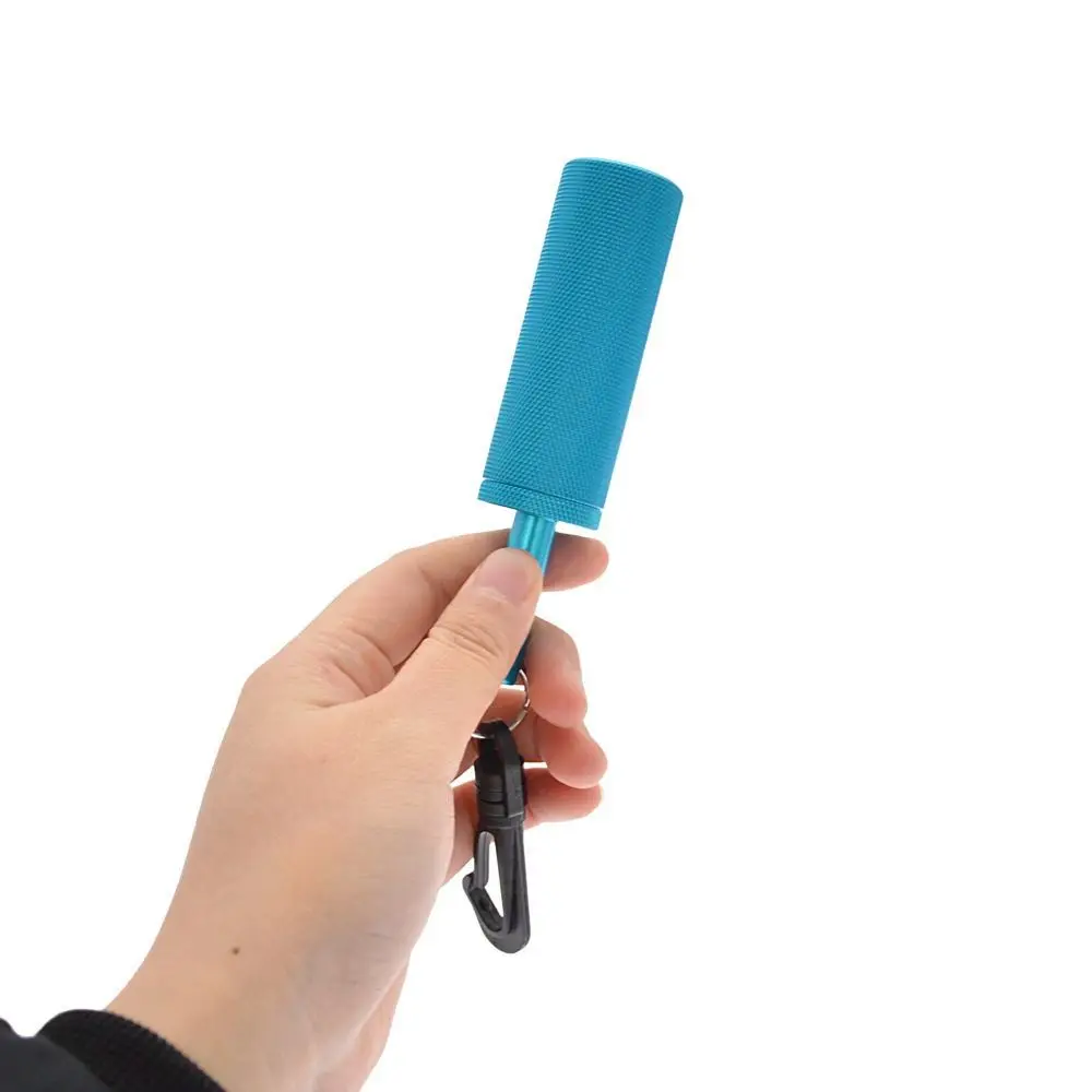 Safety Gear Diving Alarm Ring Underwater Signaling Aluminum Alloy Dive Rattle Stick Noise Maker 360° Rotating