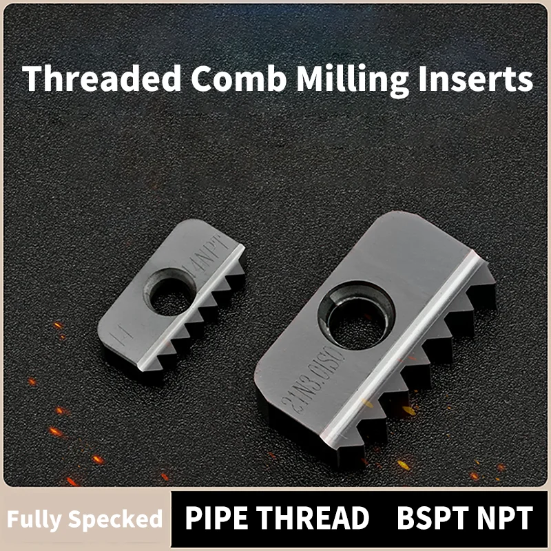 KaKarot Thread Milling insert 12/14/21/30/40N20 14 10UN 19W14W milling Cemented carbide for SR series thread comb milling holder