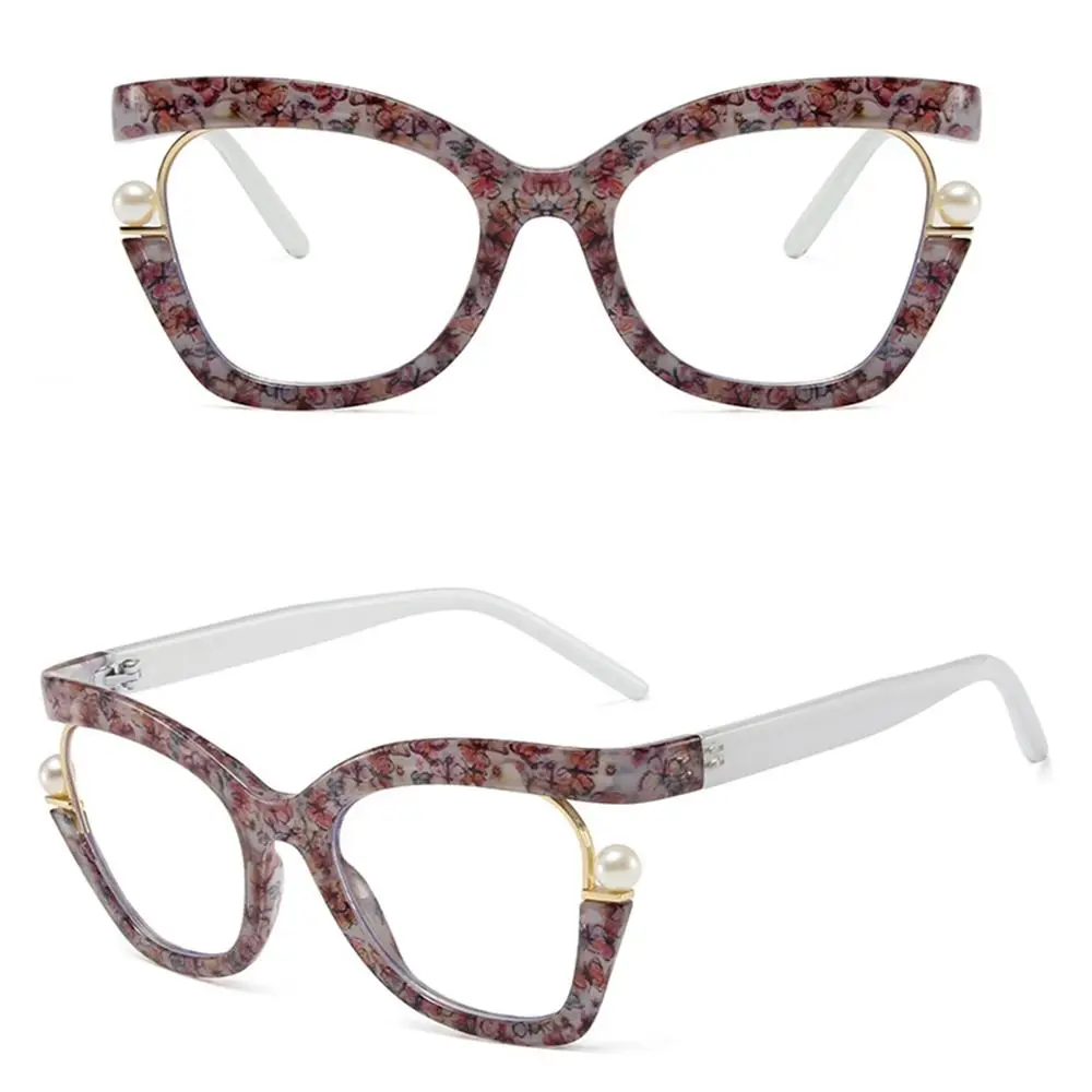 Cat Eye Rainbow Women Sunglasses Gradient Candy Color Luxury Summer Glasses Fashion Vintage Cat Eye Optical Glasses Frame Travel