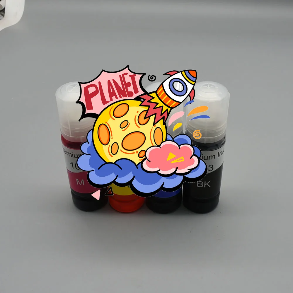 

T103 103 104 Refill Dye Ink For Epson Eco Tank L1110 L3100 L3110 L3111 L3116 L3150 L3151 L3156 L3160 5190 Desktop Printer