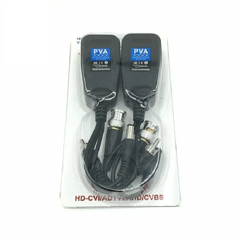ESCAM 5Pairs 10Pieces 1CH Passive Balun RJ45 CCTV Balun Video Balun Transceiver Supply Power For HDCVI/HDTVI/AHD Analog Camera