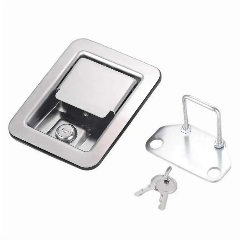 MS866 Stainless Steel Panel Lock Industrial Cabinet Plane Lock High Strength Corrosion Resistant for Electric Cabinets RV