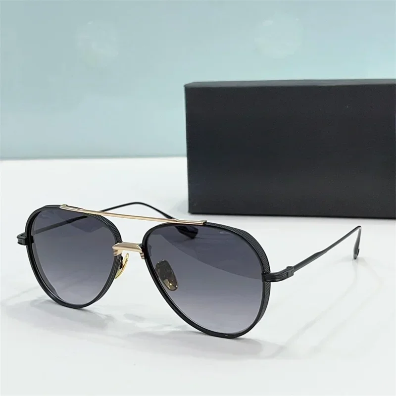 2024 Women Sunglasses Female Luxury Model SUBSYSTEM Pilot Titanium Sunglasses Men Oculos De Sol Masculino with Original Case