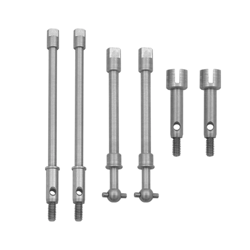 

Для осевой модели автомобиля Scx24 90081, замена переднего и заднего приводного вала рулевого управления CVD, собачья кость, чашка, ось, задний приводной вал