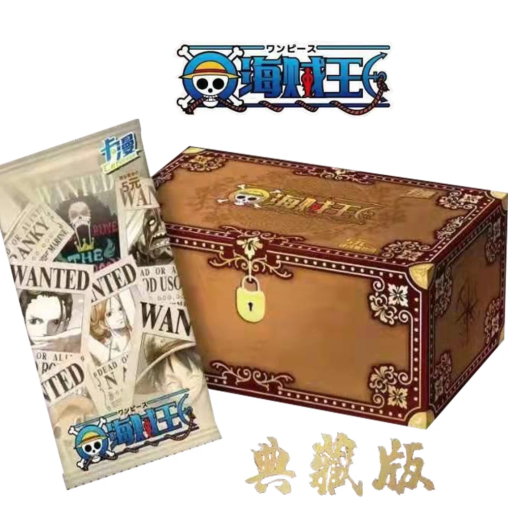 One Piece Cards Booster Box Pack Anime Luffy Zoro Chopper Nami Rare Limit Collector's Edition Cards Toys Children Birthday Gifts