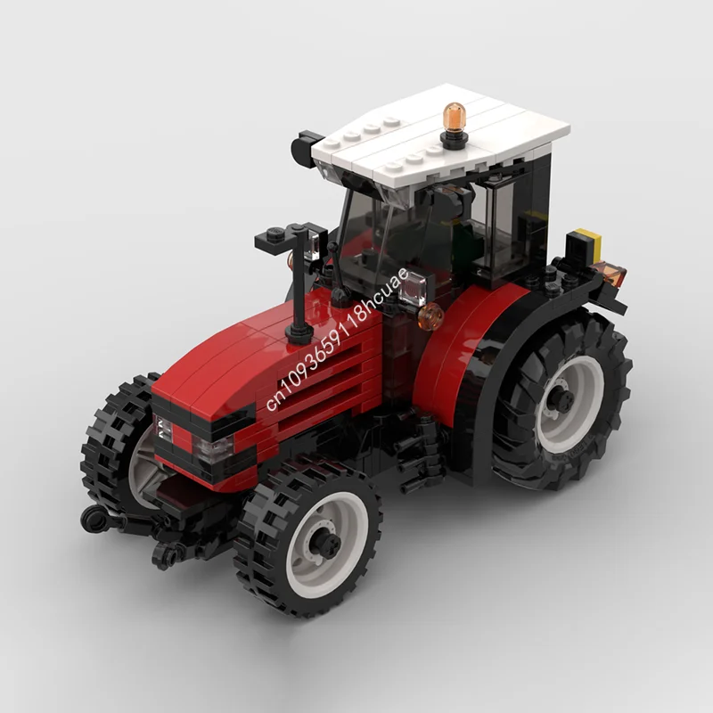 317 個 MOC SAME タイタンファームトラクターシティファームドモデルビルディングおもちゃブロッククリスマスギフト建設アイデアブリックキッズ誕生日