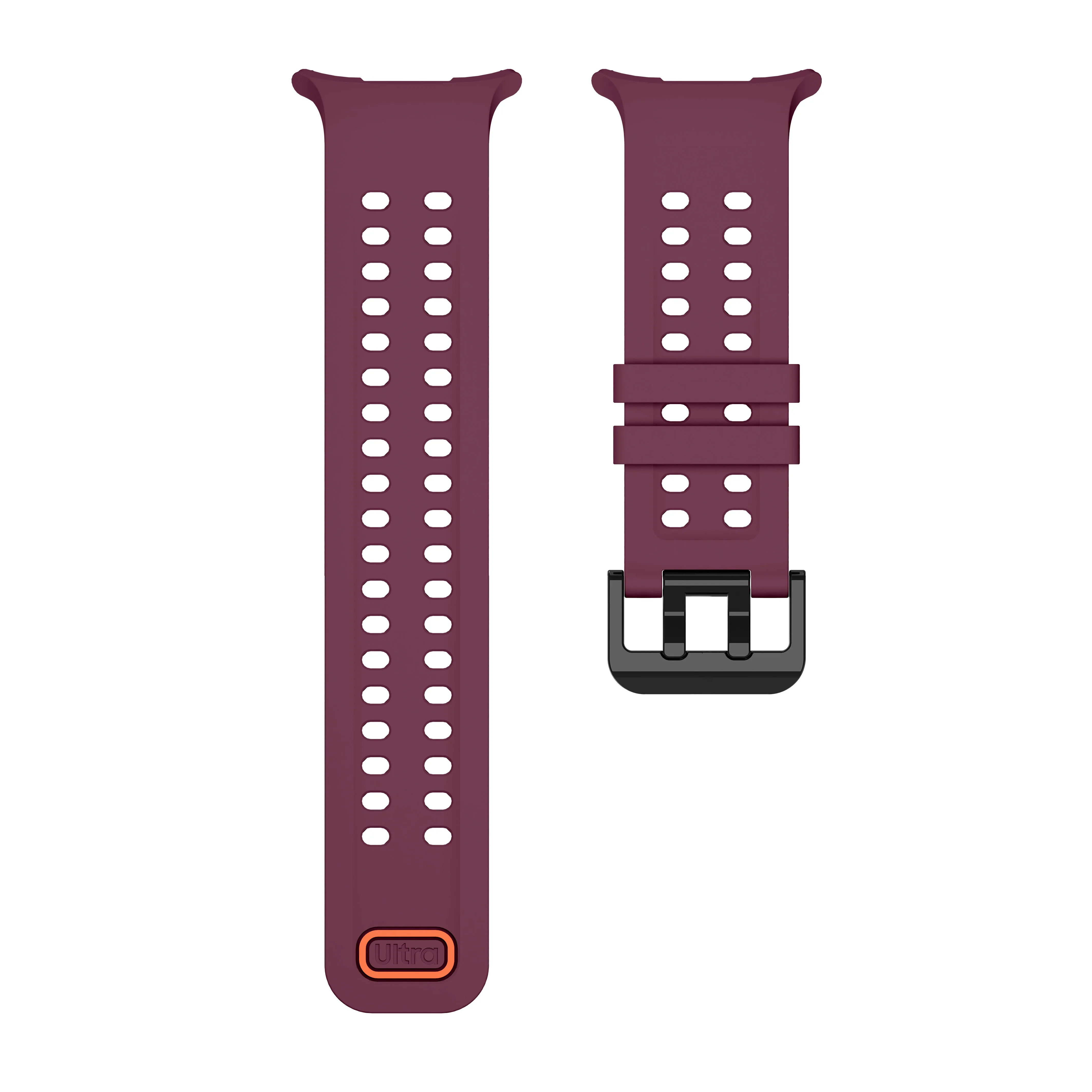 Sportliches Weiches Silikonarmband für Samsung Galaxy Watch Ultra2, Nahtloses Armband für Galaxy Ultra 2025 47mm Zubehör – Detail 27