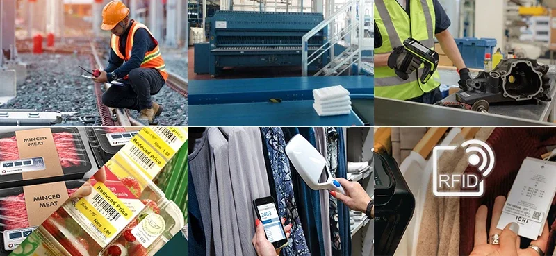 JT-HC500 2.45GHz 200 Meters Read Range Handheld    id Reader with Sound Light Tags for Target Tracking Searching Finding