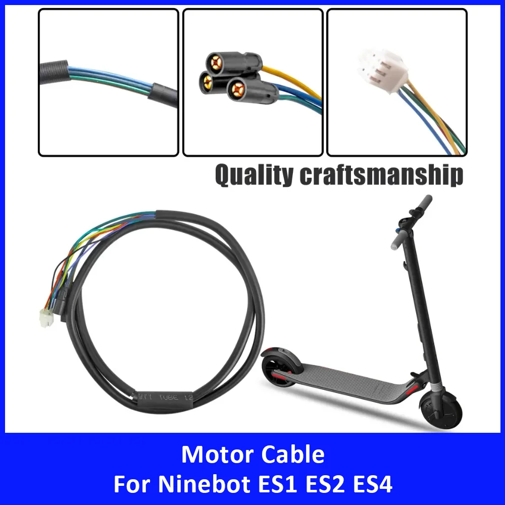 

Electric Scooter Motor Wheel Engine Wire Wiring Harness for Ninebot ES1 ES2 ES4 Motor Cable Replacement Spare Parts Accessories