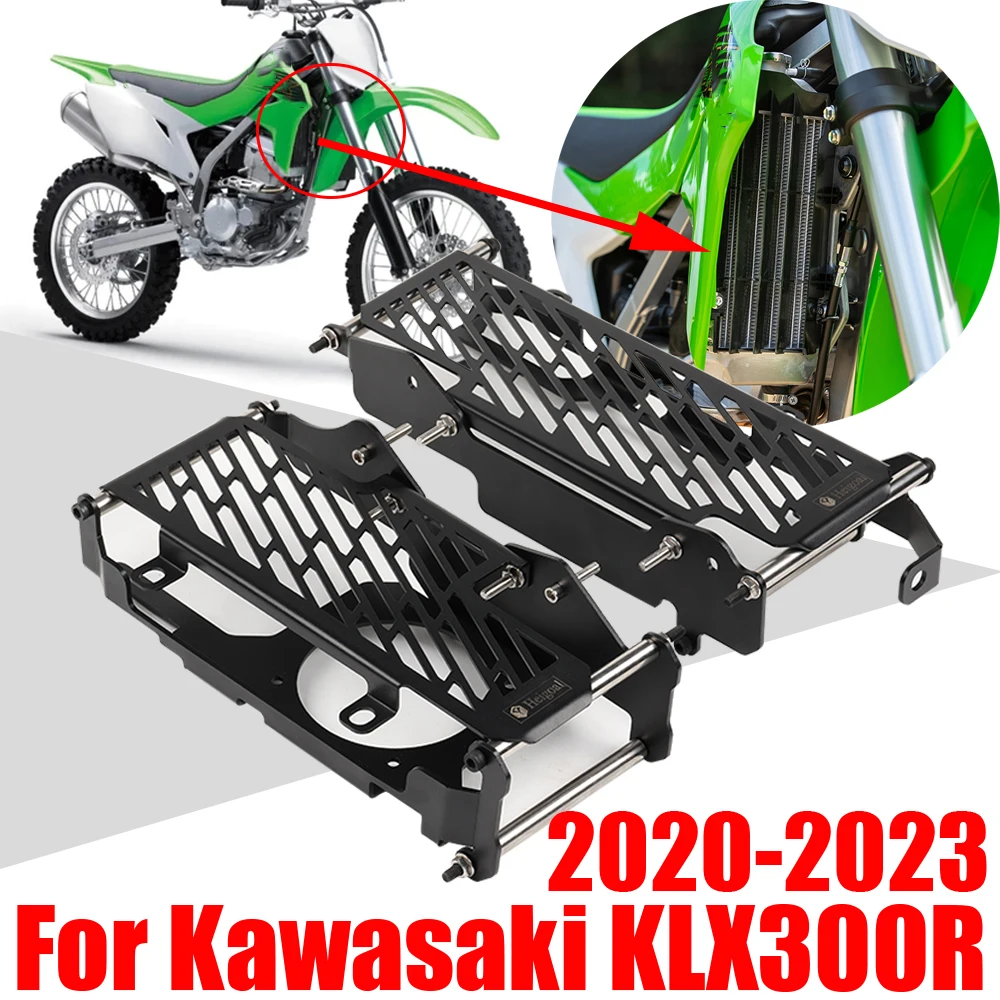 

Защитная крышка радиатора для KAWASAKI KLX300R KLX300 R KLX 300 R KLX 300R 2020 2021 2022 2023