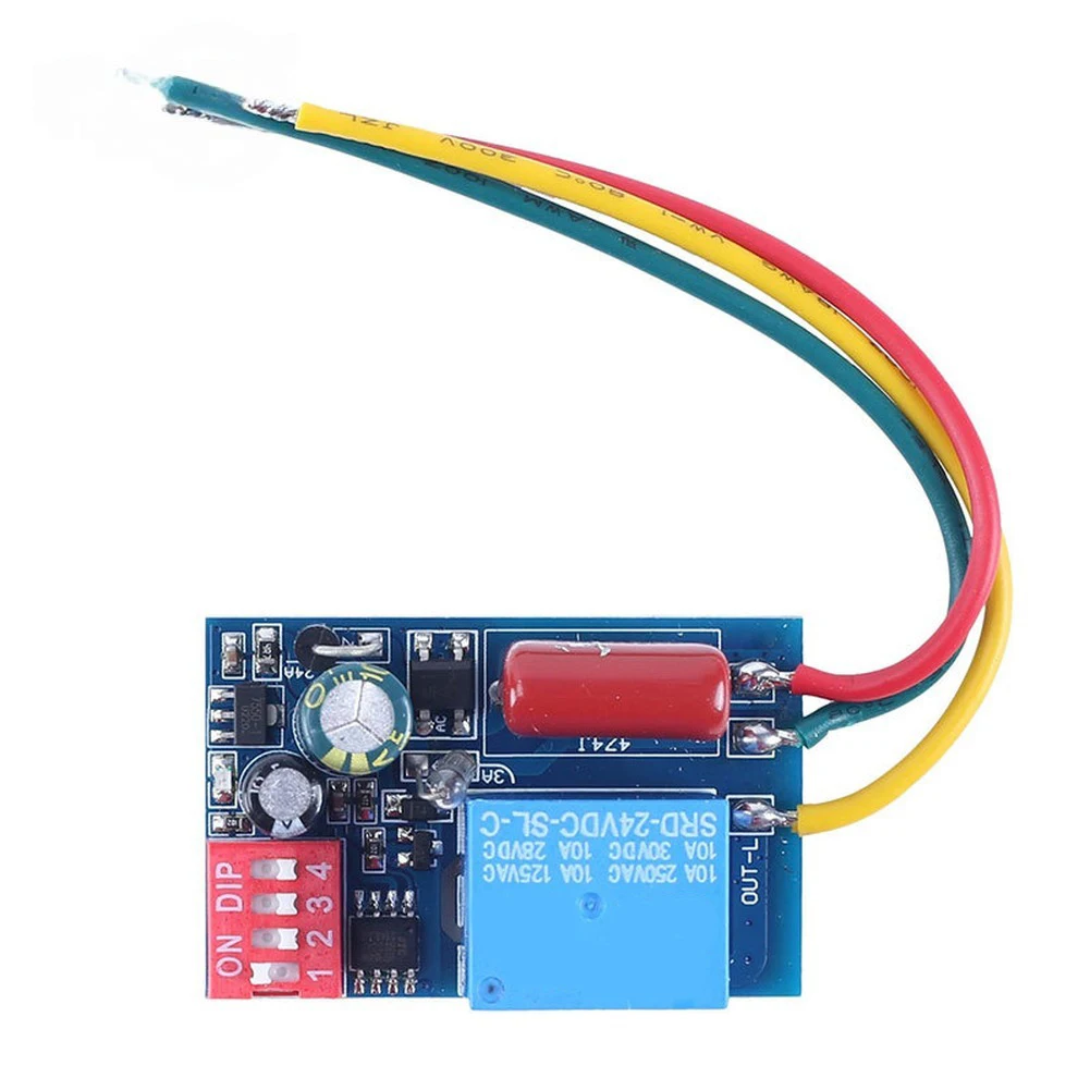 Compact Design Delay Switch Module Exhaust Fan Switch As Shown 220V Delay Switch Circuit Board And Plastic Material