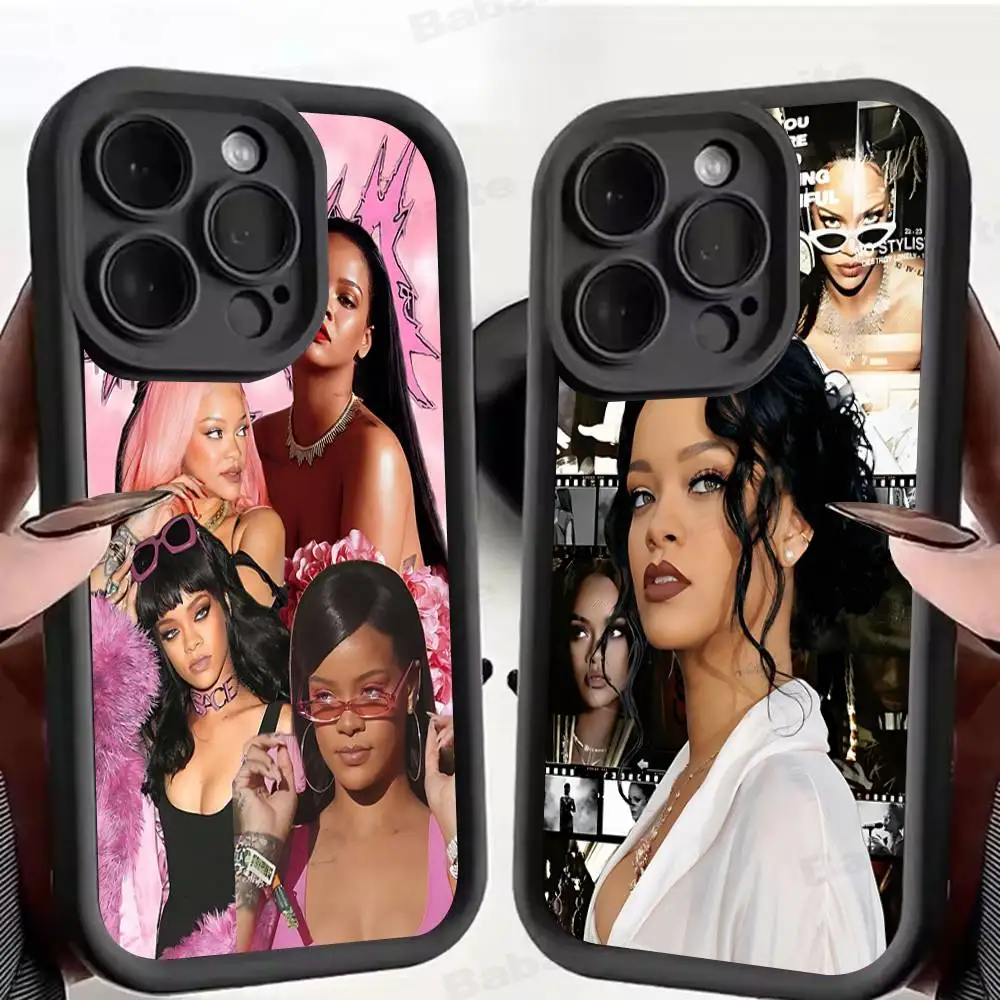 

Singer R-RIHANNA Phone Case Phone Case For iPhone 17 Air 17 16 15 14 13 12 11 Plus Pro Max TPU Silicone Soft