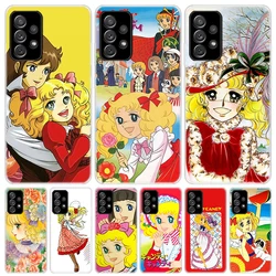 Anime Candy For Samsung Galaxy A15 A14 A13 A12 A55 A54 A53 A52 Phone Case A32 A35 A34 A33 A25 A24 A23 A22 A04S A03S A02S