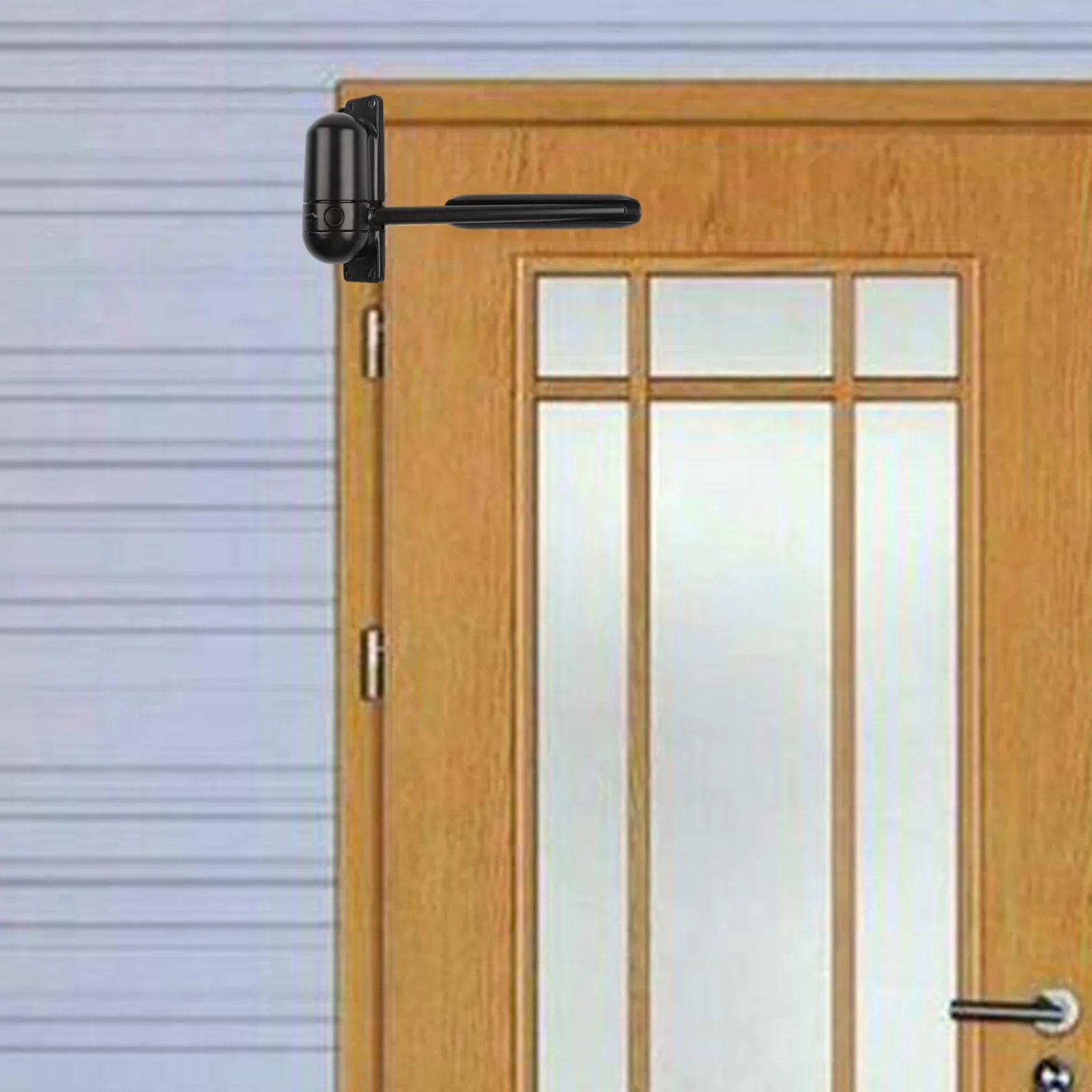 Heavy Duty Adjustable Door Closer for Fire Rated Applications Spring Loaded Mechanism for Enhanced Performance