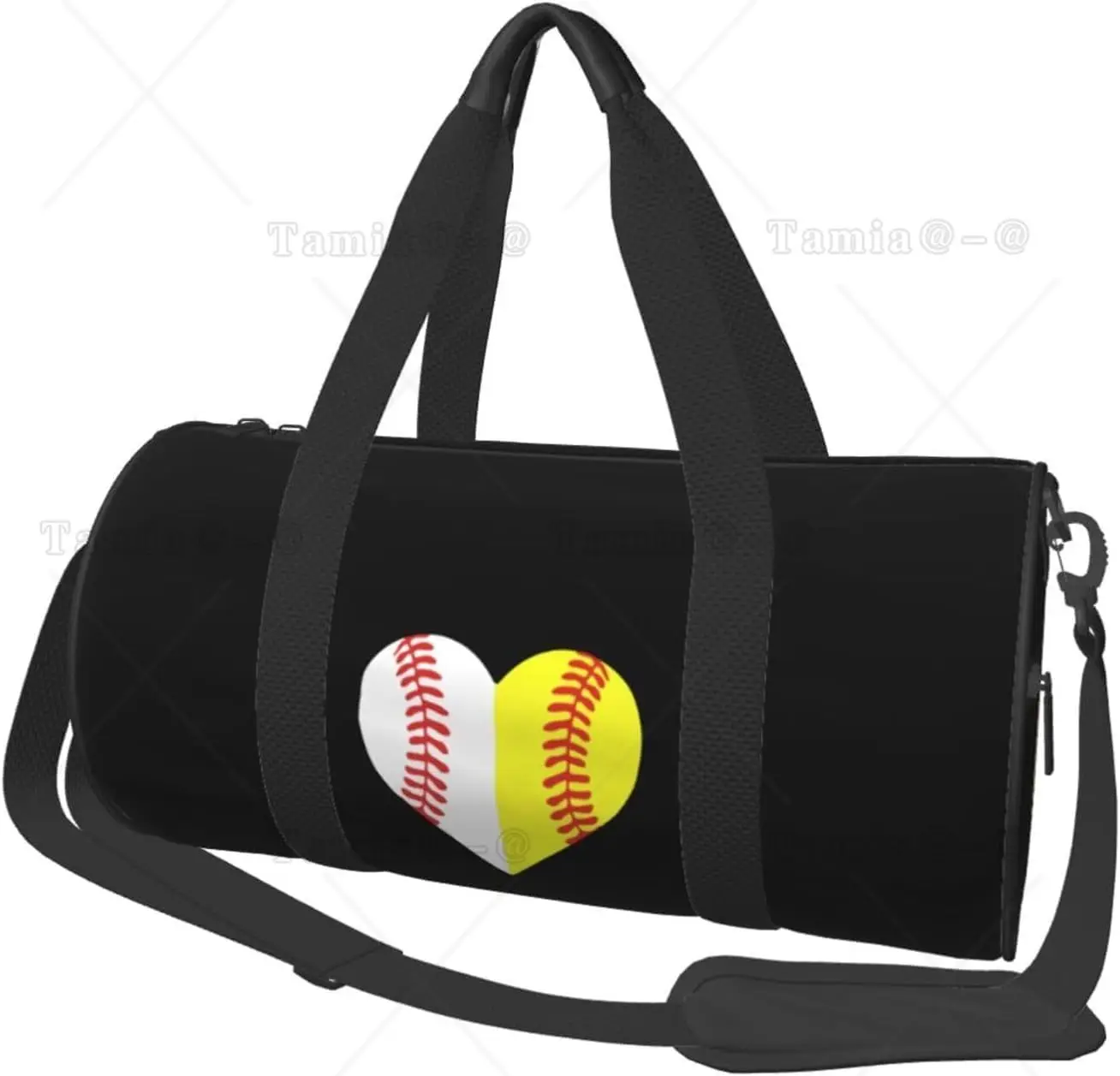 Baseball Softball Luggage Bags Round Large Capacity Foldable Duffel Bag