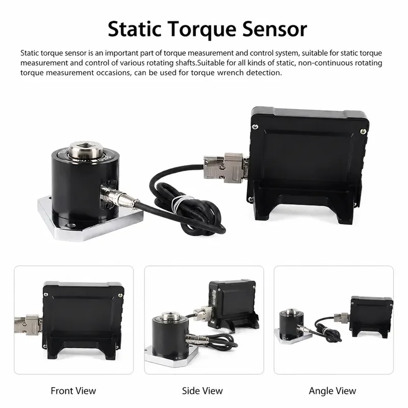 Digital Torque Meter Portable Wrench Tester 220-2200Nm for Calibrate Load Cell and Tighten Force
