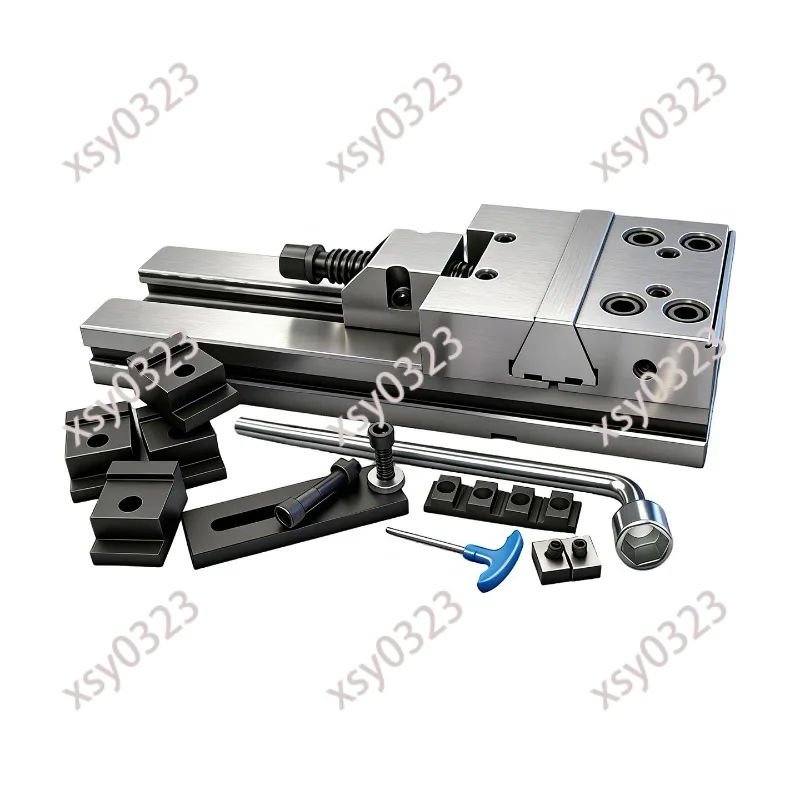 

6 Inch GT853 CNC Milling Vise, High Precision Combined Bench Clamp for Machining Center Fixing Fixture