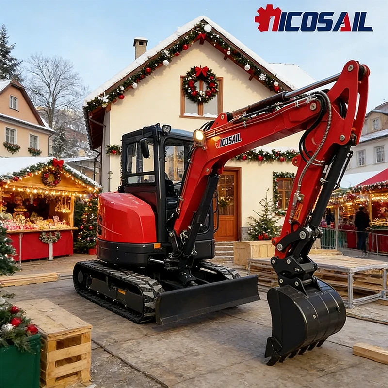 

Mini excavator 3.5-ton compact hydraulic new track type mini bagging EPA Kubota engine mini excavator