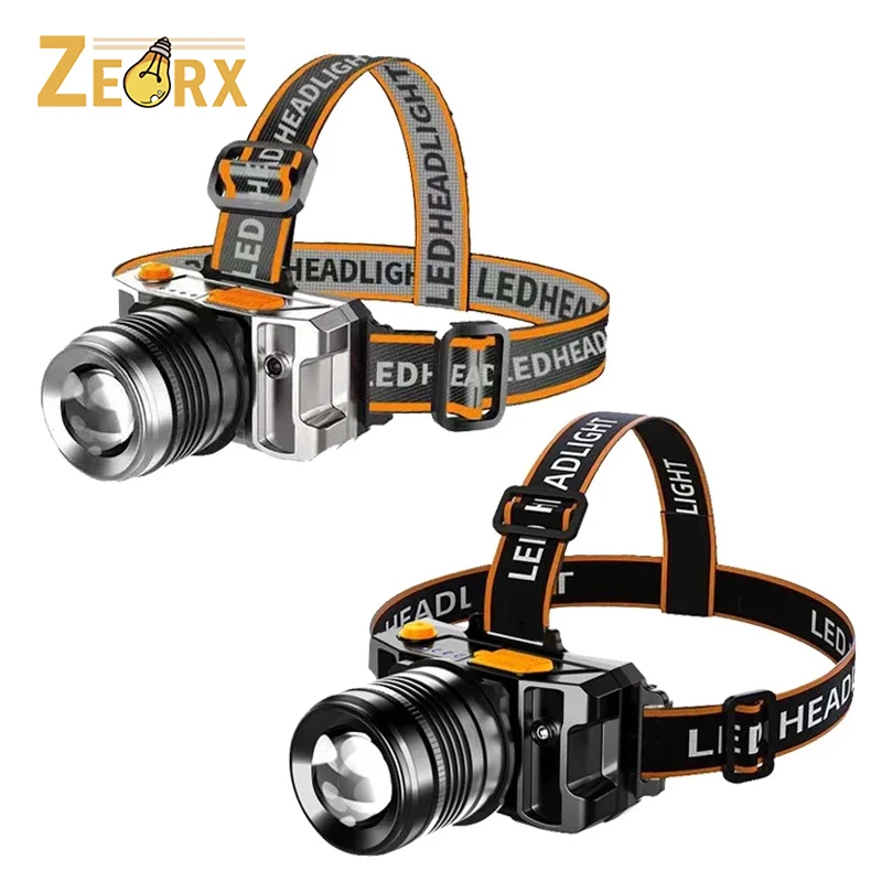 

Motion Sensor LED Rechargeable Headlamp Flashlight High Brightness for Hiking, Running, Repairing, Fishing, Cycling