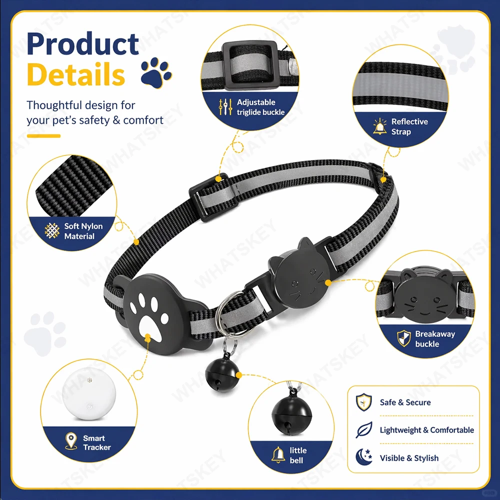 Adjustable Pet Collar Gps Trac - Pet Supplies Locations recension och pris