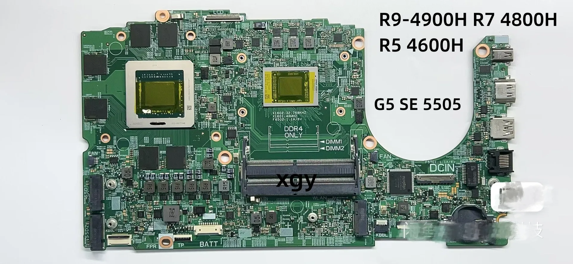 

CN-0NCW8W CN-0JT83K Mainboard For DELL G5 SE 5505 Laptop Motherboard 19802-1 R9-4900H R7-4800H R5-4600H RX5600M 6GB 100% Test OK