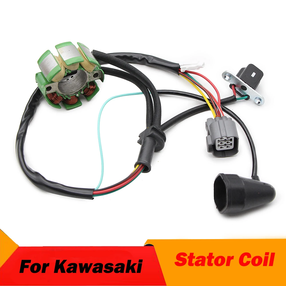 

Катушка статора магнето генератора мотоцикла для Kawasaki KX250F 21003-0048 21003-0015 для Suzuki RMZ250 K2100-30027 K2100-30048