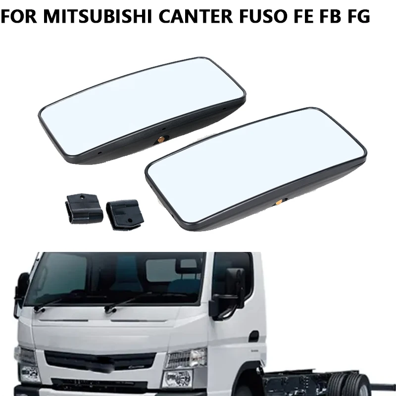 Rearview Mirror Glass For Mitsubishi Canter Fuso FE FB FG 2012 2013 2014-2021 Car Side Mirror Lens Door Wing Mirror Accessories