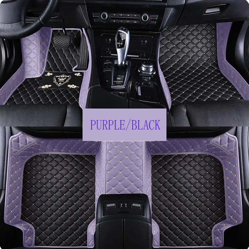 3D PU-leather Waterproof Car Floor Mats - usage example