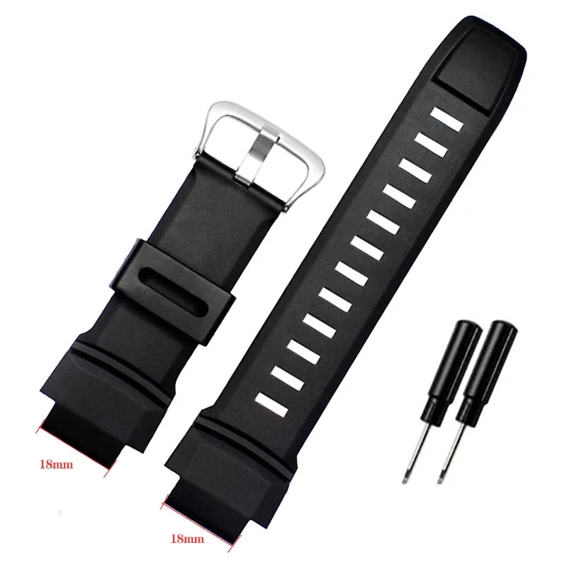 

High quality watch accessories are applicable to the dust-free strap for Casio PRG-270 250 500 PRW-2500 3500 5100 men's resin