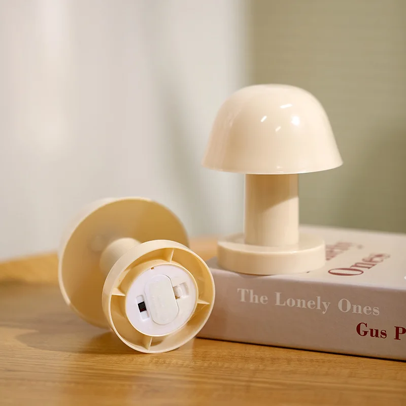 Creative Mushroom Table Lamp Living Room Study Portable Table Lamp Pat Lamp Bedroom Bedside Night Light Dimming Atmosphere Light - view 5