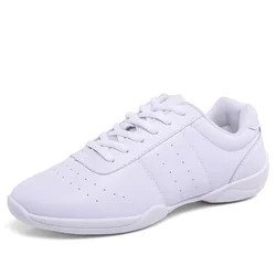 Scarpe da aerobica Competitive per bambini scarpe da cheerleader bianche scarpe da allenamento Fitness da competizione femminile scarpe da ballo all'ingrosso