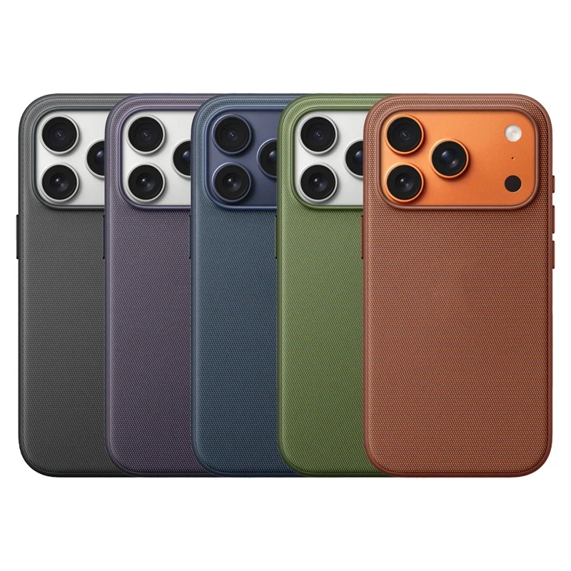 

Magnetic Tech Woven Case For iPhone 17 Air 16 15 14 13 Pro Max TechWoven For Magsafe Wireless Charging Shockproof Cover