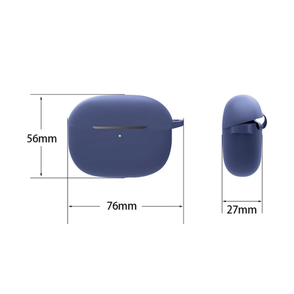 Silikon Kopfhörer halter Fall Ersatz tragbare Ladebox Schutzhülle Zubehör Anti-Kratzer für Redmi Buds 3 Lite