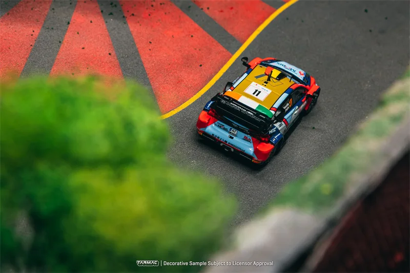 사전 판매 타마크 웍스 1:64 i20 N 랠리1 현대 하이브리드 크로아티아 랠리 2024 다이캐스트 자동차 모델 컬렉션 미니어처
