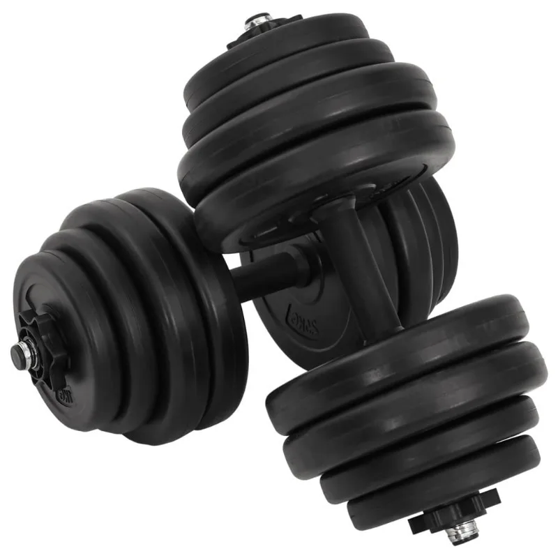 Dumbbells 2x33.1 lb, assembly required, practical