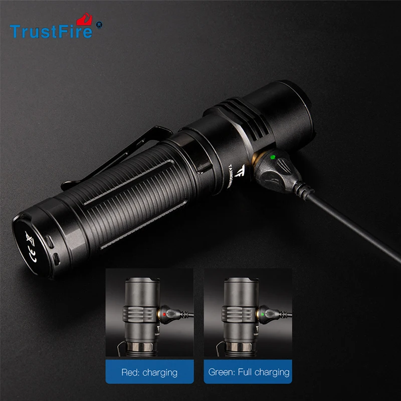 Trustfire Magnetic Charging Cable MW1 5V 2A Smart Battery Charger For MC1 MC12 MC3 MC18 MC5 LED Magnet Flashlight