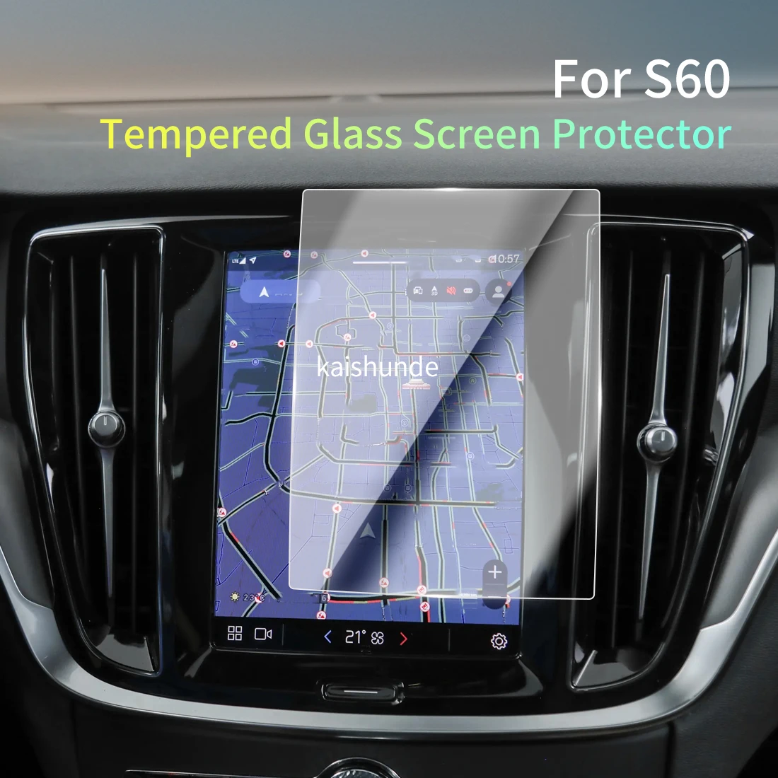 Car Stickers Meters Protector For 26 Volvo S06  Tempered Glass Protective Film Display Navigation Vehicle