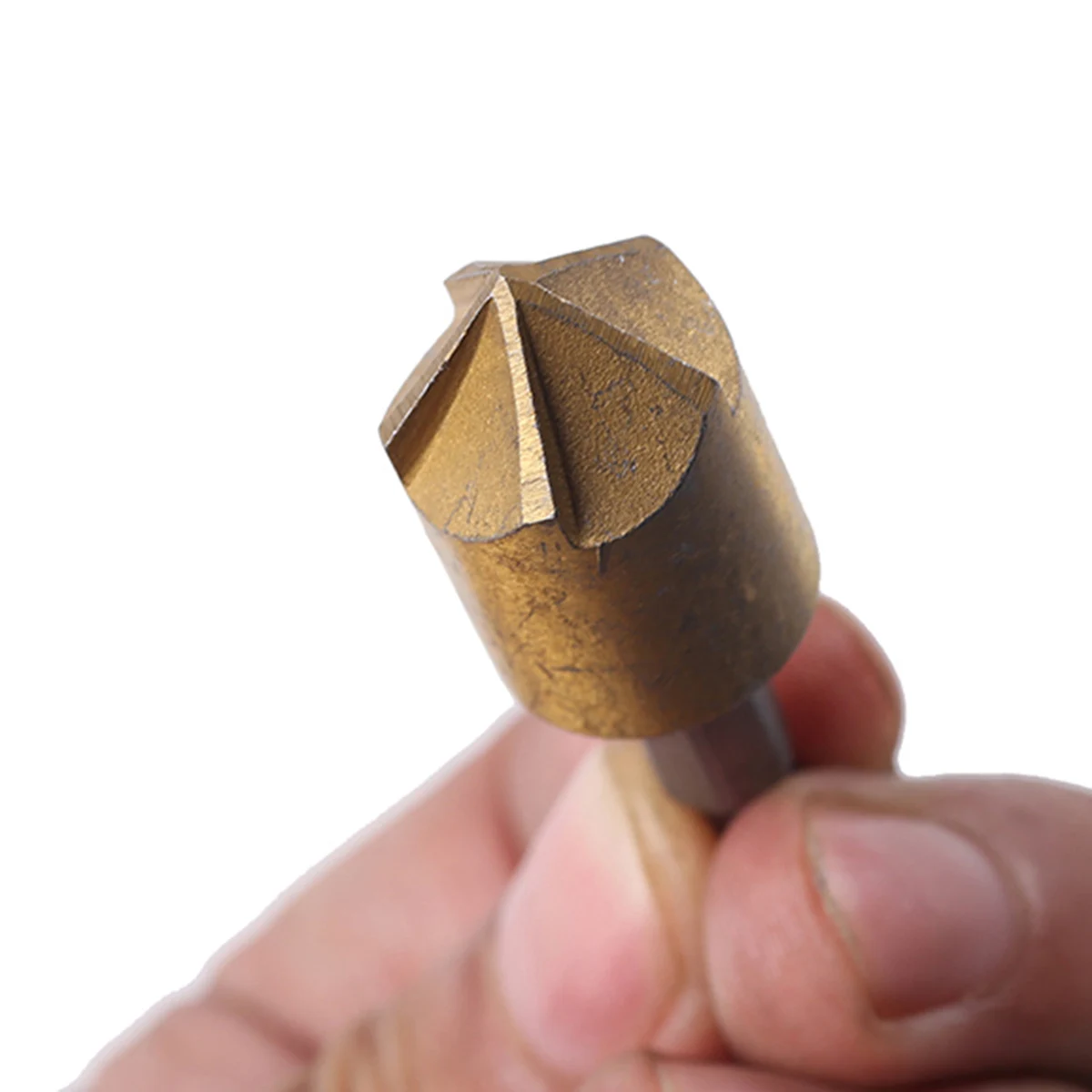 

6 pcs Cobalt Steel Chamfer Tool Hex Shank Drill Bits 6 10 13 16 19Mm High Hardness Rustproof Deburring Countersink For Aluminum