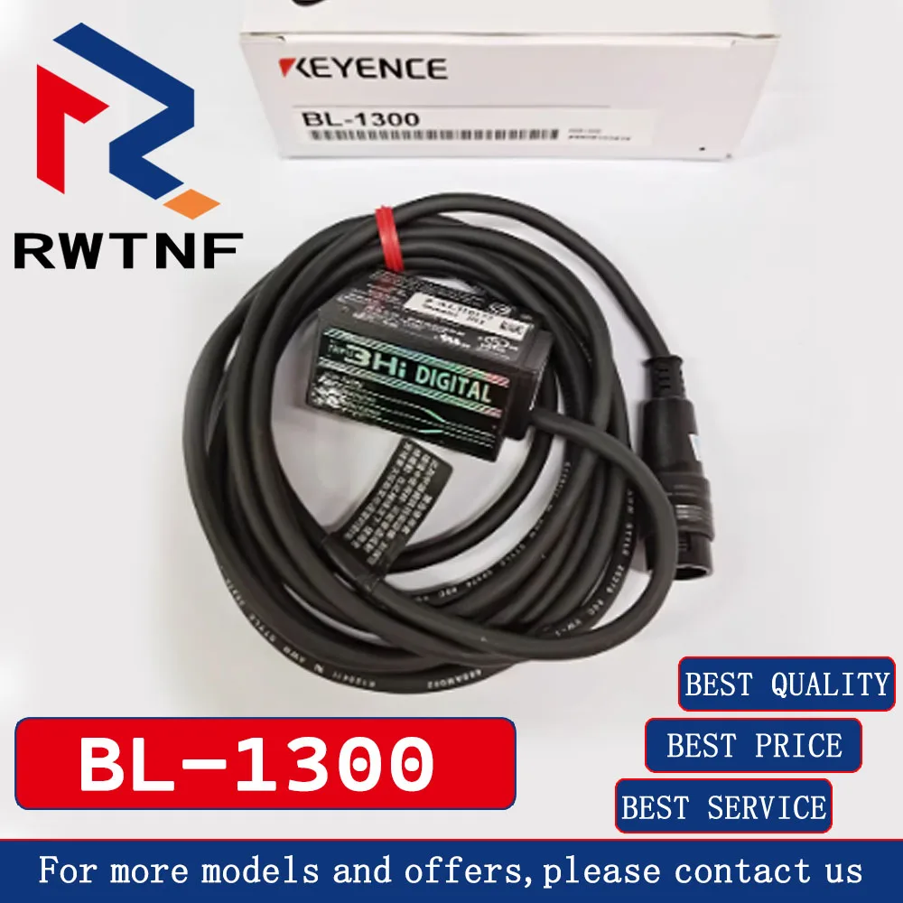 Gloednieuwe originele BL-1300 KEYENCE ultracompacte digitale barcode QR-codelezersensor, 100% originele magazijnvoorraad