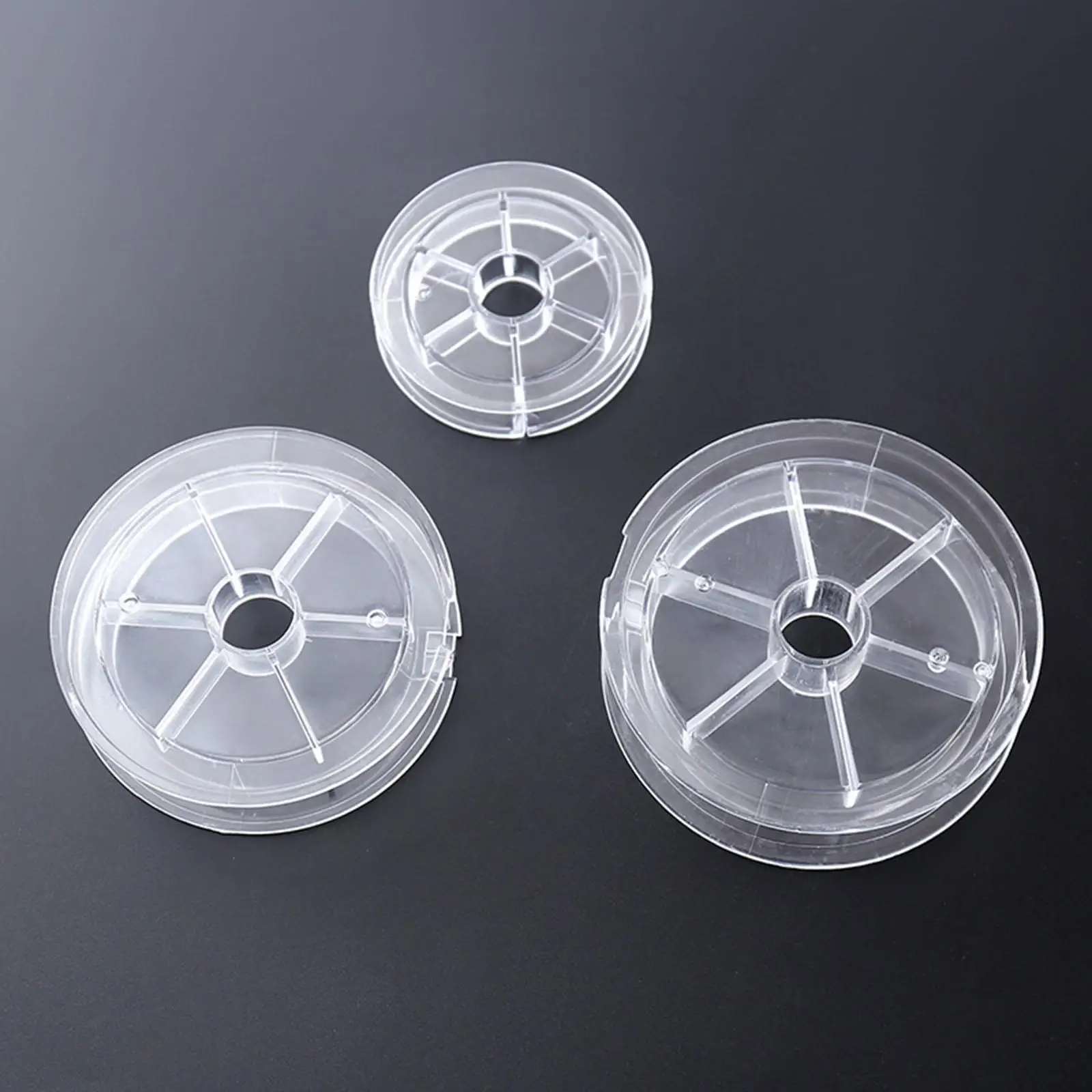 10 قطع خط الصيد سلك رمح بكرة بكرات الصيد سلك اللفاف لتنظيم الخطوط #3