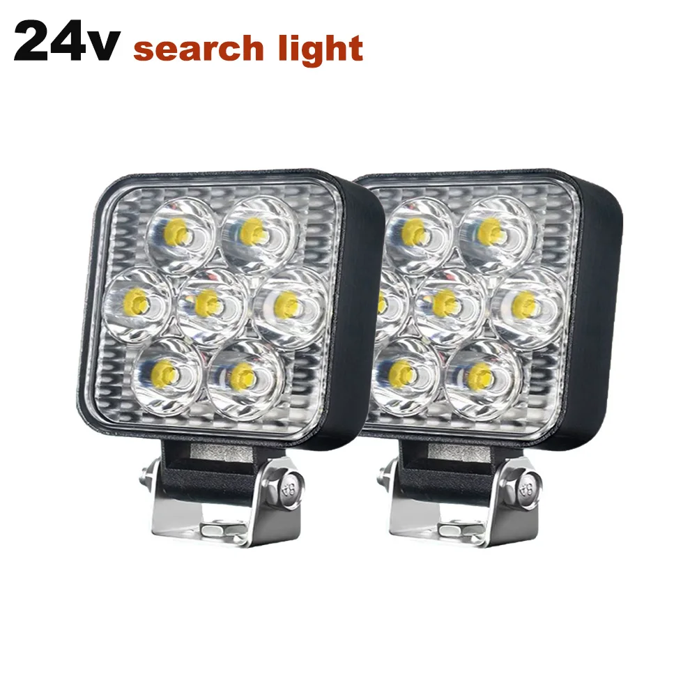 

2.5Inch mini Work Light Square Round Lights Bar Offroad Spotlight 12V For Jeep Truck Motorcycle Tractor SUV ATV LED Headlights