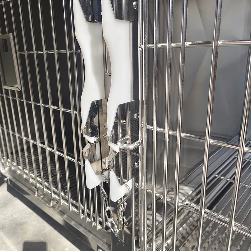 Pet Hospital And Clinic Inpatient CagesICU Heating Constant Temperature Oxygen Chamber Cagesmulti-purpose Animal Breeding Cages