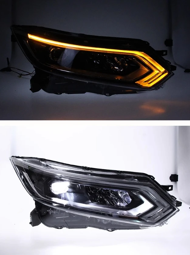 Front Headlight Headlamp for Nissan Qashiqai 19-20 DRL Daytime Running Light High low beam Turn signal